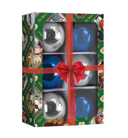 Glass Ball Sets Twilight Balls-Set Of 6 - Boxed
