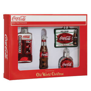 Coca Cola Coca Cola Mini Diner Set Ornaments - Boxed