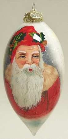 Inside Art Holly Father Christmas - With Box Bx783