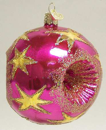 Traditional Shapes Pink Multi-Indented Reflector - No Box