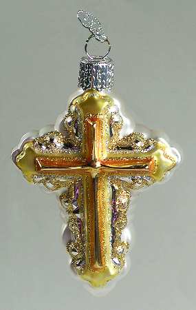 Religious Ornate Cross - No Box