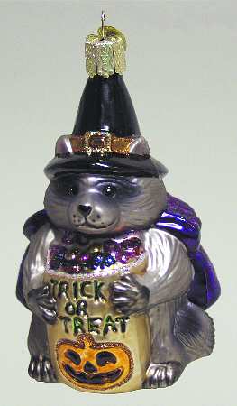 Halloween Trick Or Treat Raccoon - No Box