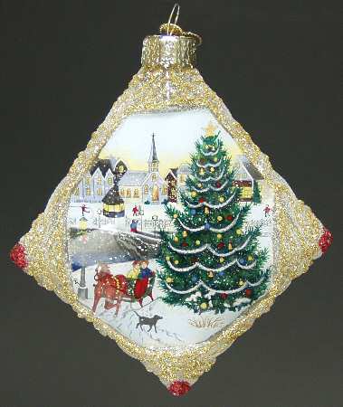 Inside Art Christmas Village - With Box Bx705