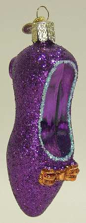 Halloween Witch's Slipper-Purple - No Box
