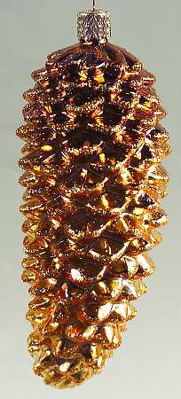 Trees & Cones & Wreaths Pine Cone - Bronze Large - No Box