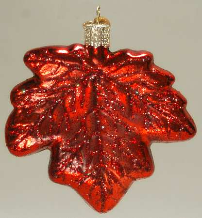 Trees & Cones & Wreaths Canadian Maple Leaf - No Box