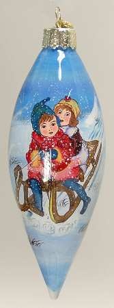 Inside Art Sledding Friends - Boxed