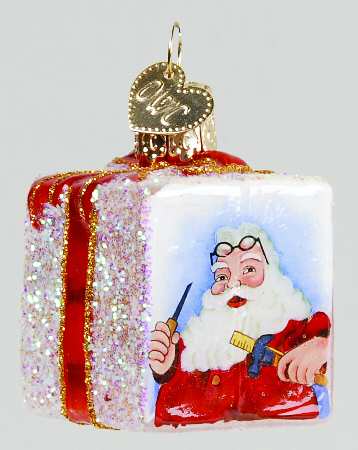 Inside Art Workshop Santa - With Box