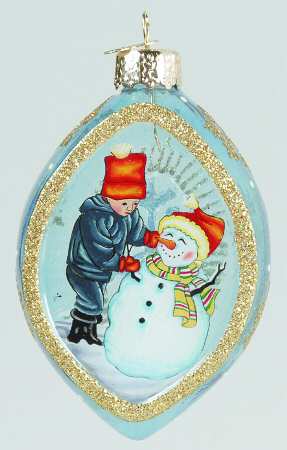 Inside Art Building My Snowman - With Box Bx1138