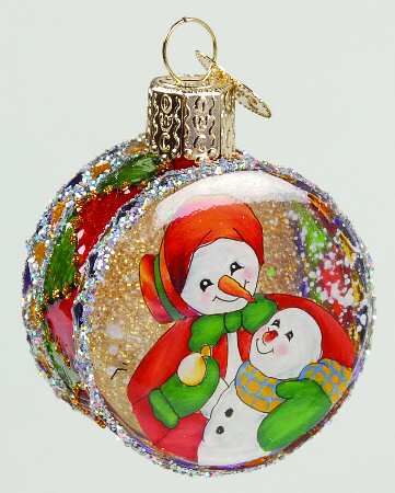 Inside Art Mother & Baby Snowman - With Box Bx1207