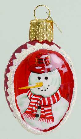Inside Art Peppermint Snowman - With Box Bx1505