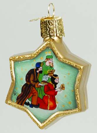 Inside Art Three Wise Men On Star - With Box Bx1602