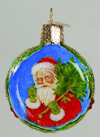 Inside Art Old Fashioned Santa - With Box Bx1261