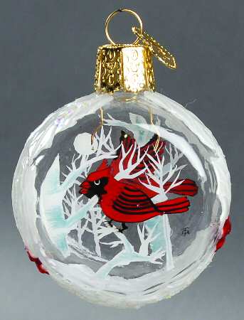Inside Art Winter Cardinals - With Box Bx1252