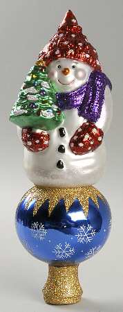 Tree Toppers Snowman Tree Topper - Boxed