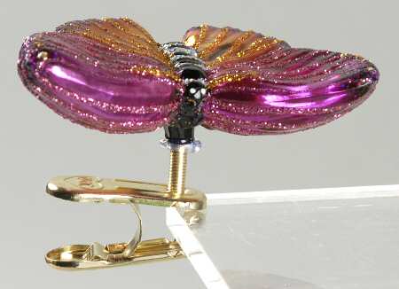 Insects & Butterflies Clip-On Butterfly - No Box