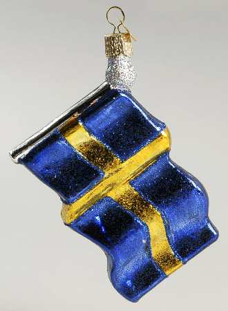 Flags of the World Swedish Flag - No Box