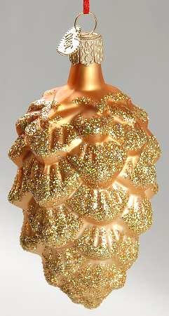 Trees & Cones & Wreaths Evergreen Cone - Light Brown - No Box
