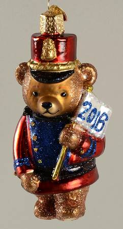 Dated Ornaments 2016 Marching Teddy  - No Box
