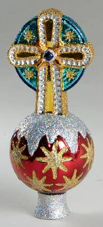 Tree Toppers Holy Cross Tree Topper - Boxed