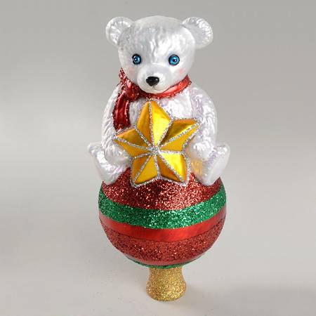 Tree Toppers Teddy Bear Tree Topper - Boxed