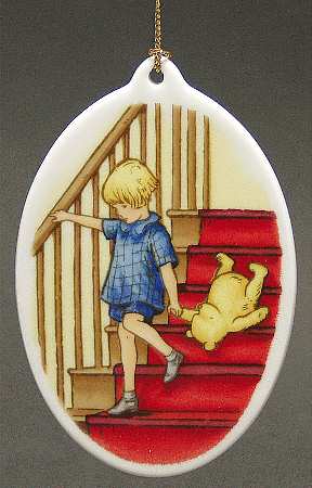 Classic Pooh Porcelain Ornament So, Wherever I Am There's Always Pooh - Boxed