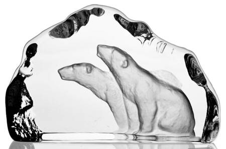 Nordic Animals Two Polar Bears - Boxed
