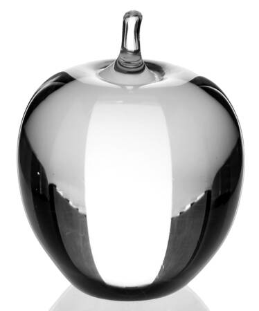 Mats Jonasson Crystal Paperweights Apple - No Box