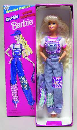 Kool Aid Wacky Warehouse Barbie by Mattel