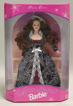 Glamour Barbie Exclusives Winter Fantasy-Brunette - Boxed