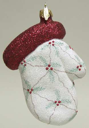 Marvelous Mittens Holly Vine Mitten - Boxed