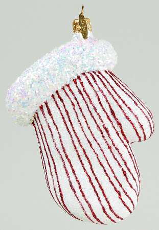 Marvelous Mittens Red Pin-Striped Mitten - No Box