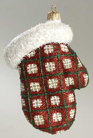 Marvelous Mittens Red Quilted Mitten - No Box