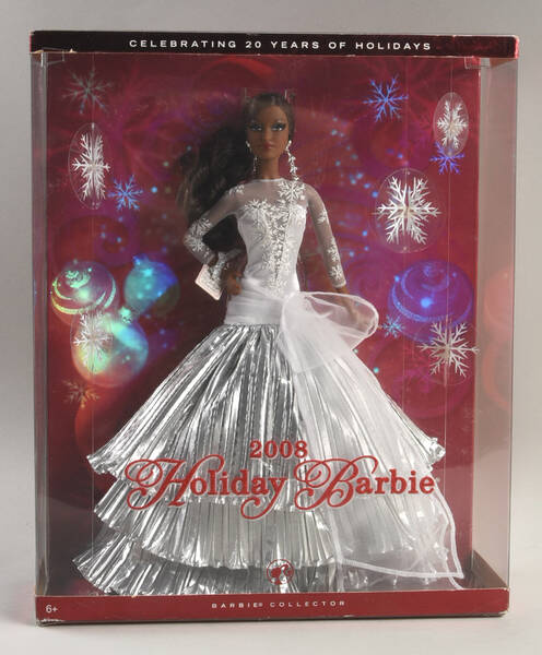 Holiday Barbie Series #2 Holiday 2008-African American - Boxed