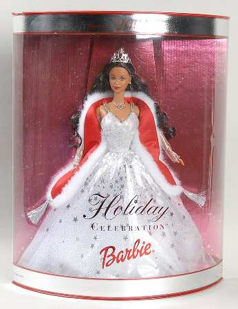 Holiday Barbie Series #2 Celebration 2001-African American - Boxed