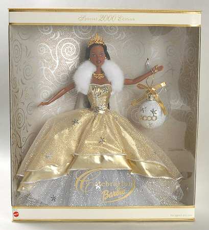 Holiday Barbie Series #2 Celebration 2000-African American - Boxed
