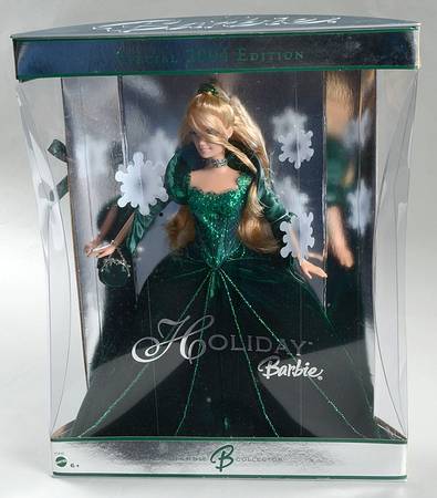 Holiday Barbie Series #2 Holiday 2004-Green - No Box