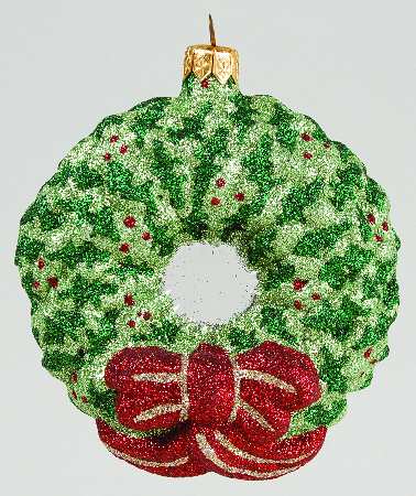 Mattarusky Ornaments Holly & Berry Wreath - No Box
