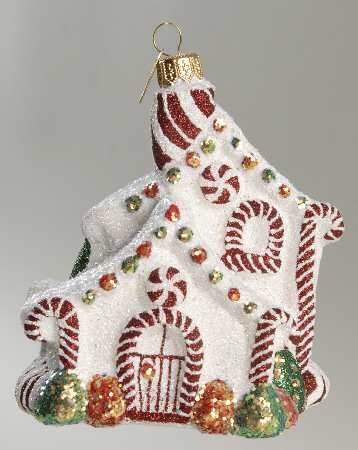 Mattarusky Ornaments Peppermint Palace-White - Boxed