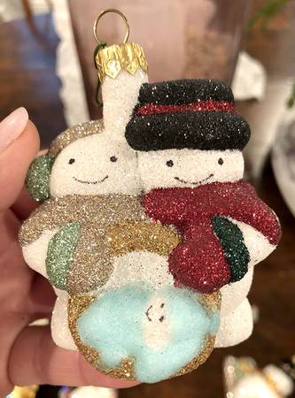 Mattarusky Ornaments Snowfamily-Baby Boy - Boxed