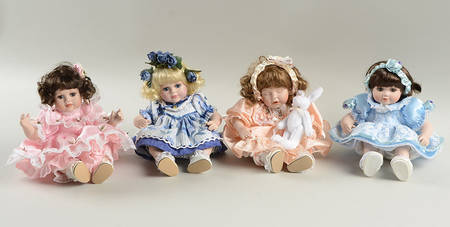 Marie Osmond Tiny Tots Olive May And Friends - Boxed