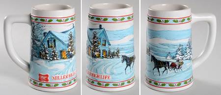 Miller Holiday Stein 1984 Holiday - No Box