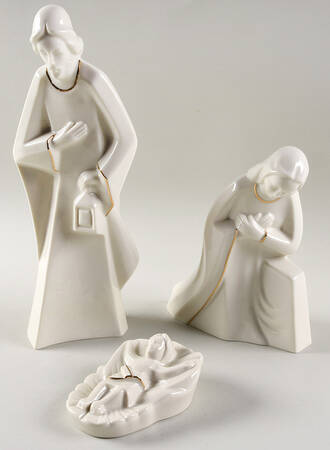 Holy Night Nativity-Large Holy Family-Boxed Set Of 3 - With Box