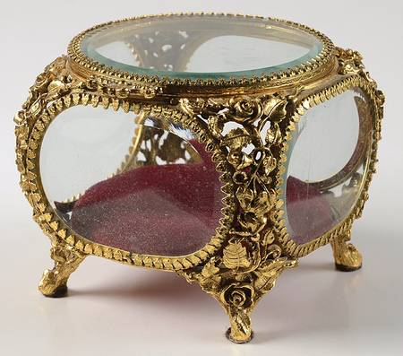 Matson Jewelry Boxes Square Jewelry Trinket Box - No Box