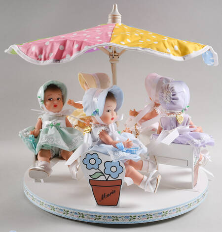 Dionne Quintuplets by Madame Alexander