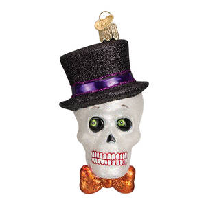 Halloween Top Hat Skeleton - No Box