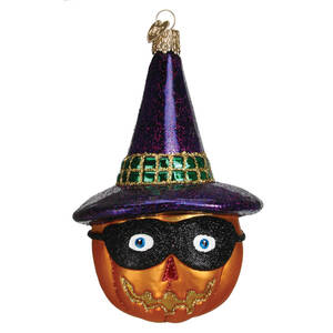 Halloween Masked Jack O'Lantern With Hat - No Box 63a