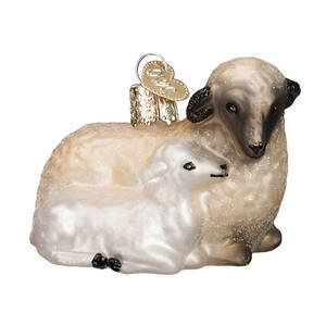 Nativity Collection Sheep With Lamb - No Box