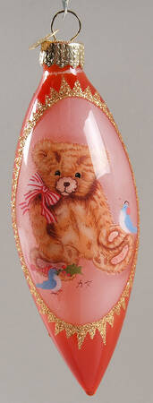 Inside Art Holiday Teddy Bear - Boxed