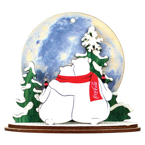 Coca Cola Polar Bear Moon Watch - Boxed